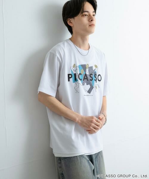 SENSE OF PLACE by URBAN RESEARCH / センスオブプレイス バイ アーバンリサーチ Tシャツ | PICASSO SHORT-SLEEVE T-SHIRTS B | 詳細14