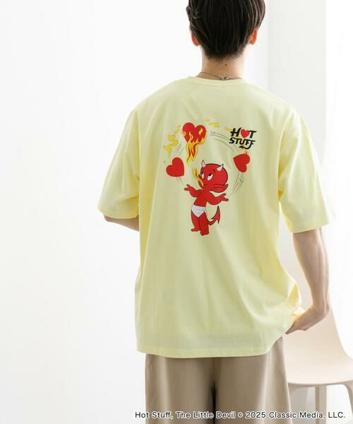 SENSE OF PLACE by URBAN RESEARCH / センスオブプレイス バイ アーバンリサーチ Tシャツ | 『別注』HOT STUFF×SENSE OF PLACE　 プリントTシャツ A | 詳細4