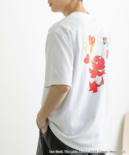 SENSE OF PLACE by URBAN RESEARCH / センスオブプレイス バイ アーバンリサーチ Tシャツ | 『別注』HOT STUFF×SENSE OF PLACE　 プリントTシャツ A | 詳細10