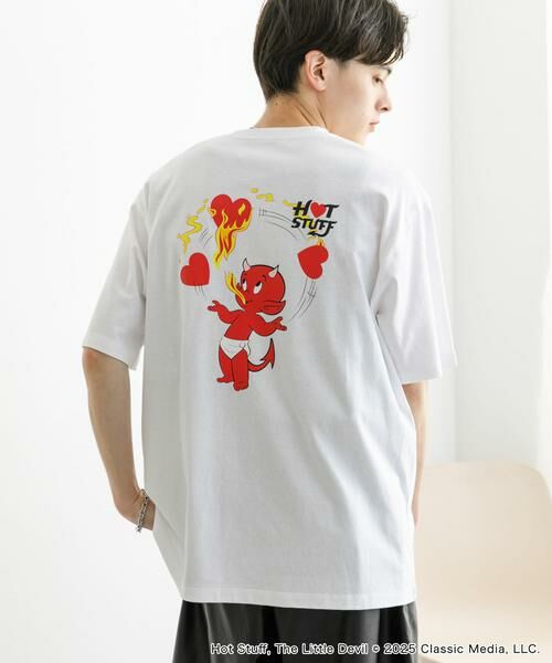 SENSE OF PLACE by URBAN RESEARCH / センスオブプレイス バイ アーバンリサーチ Tシャツ | 『別注』HOT STUFF×SENSE OF PLACE　 プリントTシャツ A | 詳細14