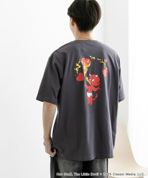 SENSE OF PLACE by URBAN RESEARCH / センスオブプレイス バイ アーバンリサーチ Tシャツ | 『別注』HOT STUFF×SENSE OF PLACE　 プリントTシャツ A | 詳細24