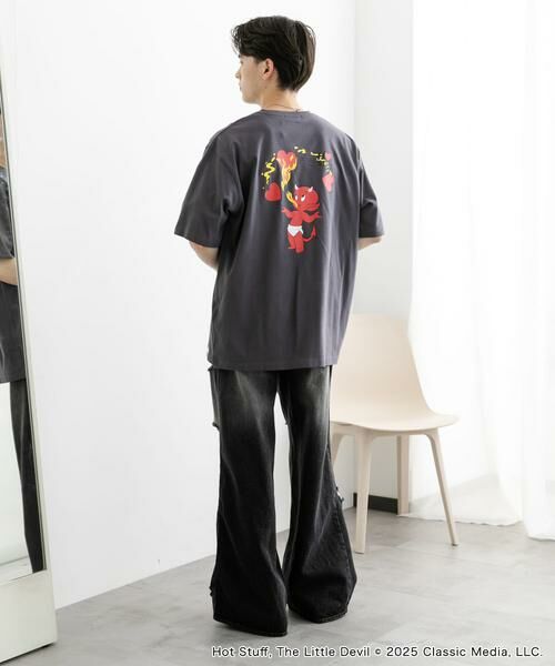 SENSE OF PLACE by URBAN RESEARCH / センスオブプレイス バイ アーバンリサーチ Tシャツ | 『別注』HOT STUFF×SENSE OF PLACE　 プリントTシャツ A | 詳細28