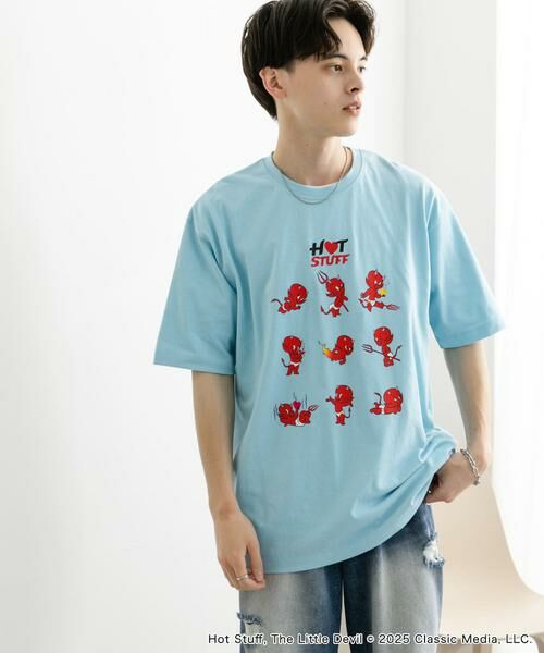 SENSE OF PLACE by URBAN RESEARCH / センスオブプレイス バイ アーバンリサーチ Tシャツ | 『別注』HOT STUFF×SENSE OF PLACE　 プリントTシャツ B | 詳細1