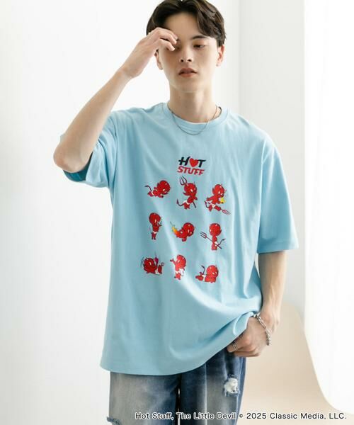 SENSE OF PLACE by URBAN RESEARCH / センスオブプレイス バイ アーバンリサーチ Tシャツ | 『別注』HOT STUFF×SENSE OF PLACE　 プリントTシャツ B | 詳細2