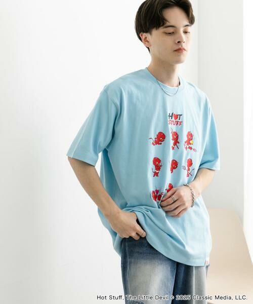 SENSE OF PLACE by URBAN RESEARCH / センスオブプレイス バイ アーバンリサーチ Tシャツ | 『別注』HOT STUFF×SENSE OF PLACE　 プリントTシャツ B | 詳細3