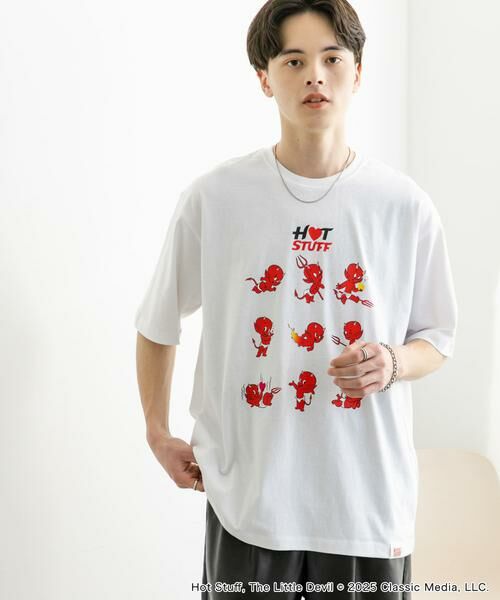 SENSE OF PLACE by URBAN RESEARCH / センスオブプレイス バイ アーバンリサーチ Tシャツ | 『別注』HOT STUFF×SENSE OF PLACE　 プリントTシャツ B | 詳細14