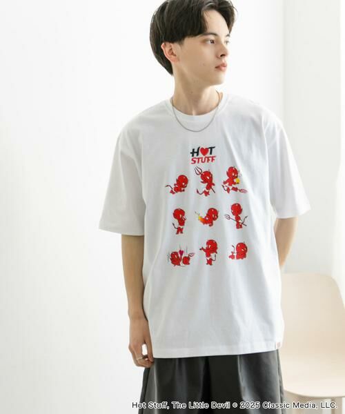 SENSE OF PLACE by URBAN RESEARCH / センスオブプレイス バイ アーバンリサーチ Tシャツ | 『別注』HOT STUFF×SENSE OF PLACE　 プリントTシャツ B | 詳細15