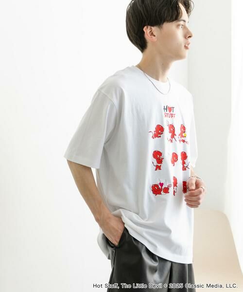 SENSE OF PLACE by URBAN RESEARCH / センスオブプレイス バイ アーバンリサーチ Tシャツ | 『別注』HOT STUFF×SENSE OF PLACE　 プリントTシャツ B | 詳細18
