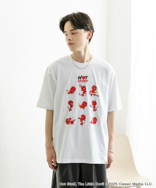 SENSE OF PLACE by URBAN RESEARCH / センスオブプレイス バイ アーバンリサーチ Tシャツ | 『別注』HOT STUFF×SENSE OF PLACE　 プリントTシャツ B | 詳細21