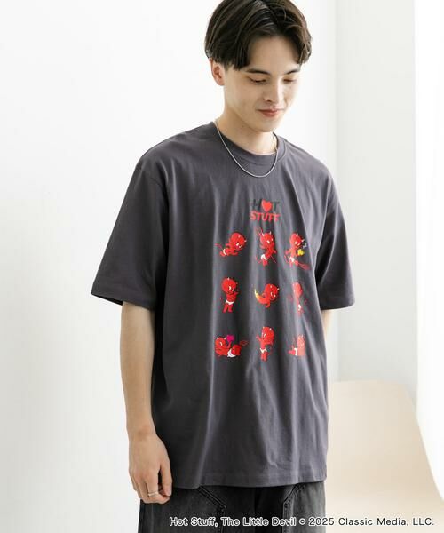 SENSE OF PLACE by URBAN RESEARCH / センスオブプレイス バイ アーバンリサーチ Tシャツ | 『別注』HOT STUFF×SENSE OF PLACE　 プリントTシャツ B | 詳細28