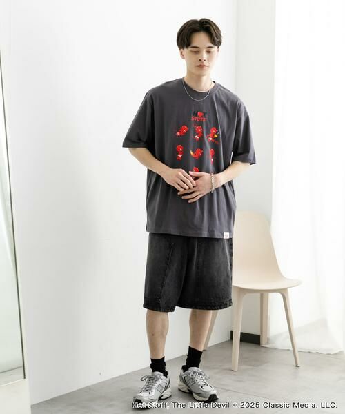 SENSE OF PLACE by URBAN RESEARCH / センスオブプレイス バイ アーバンリサーチ Tシャツ | 『別注』HOT STUFF×SENSE OF PLACE　 プリントTシャツ B | 詳細30