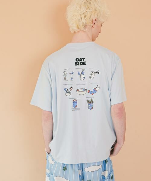 SENSE OF PLACE by URBAN RESEARCH / センスオブプレイス バイ アーバンリサーチ Tシャツ | 『別注』OATSIDE×SENSE OF PLACE　グラフィックショートスリーブ Tシャツ A | 詳細1