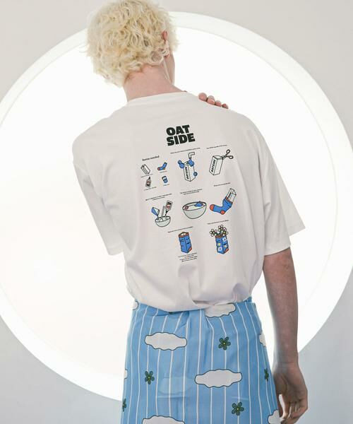 SENSE OF PLACE by URBAN RESEARCH / センスオブプレイス バイ アーバンリサーチ Tシャツ | 『別注』OATSIDE×SENSE OF PLACE　グラフィックショートスリーブ Tシャツ A | 詳細13