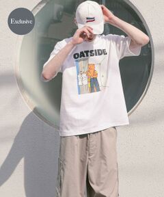 SENSE OF PLACE by URBAN RESEARCH / センスオブプレイス バイ アーバンリサーチ Tシャツ | 『別注』OATSIDE×SENSE OF PLACE　グラフィックショートスリーブ Tシャツ B