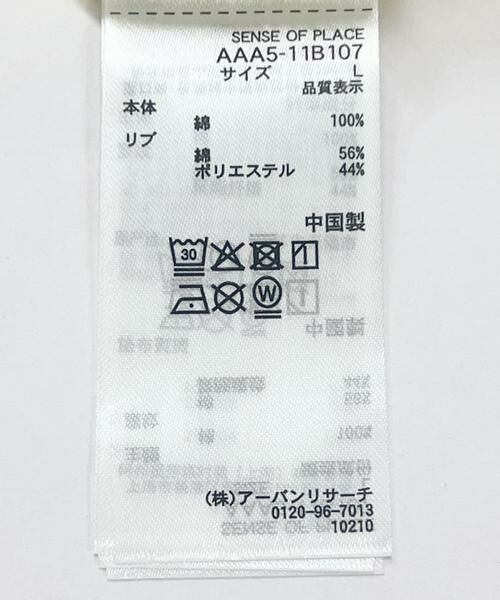 SENSE OF PLACE by URBAN RESEARCH / センスオブプレイス バイ アーバンリサーチ Tシャツ | 『別注』OATSIDE×SENSE OF PLACE　グラフィックショートスリーブ Tシャツ B | 詳細14