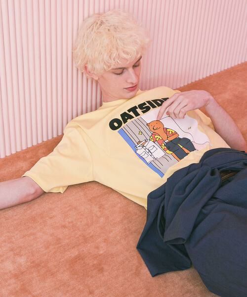 SENSE OF PLACE by URBAN RESEARCH / センスオブプレイス バイ アーバンリサーチ Tシャツ | 『別注』OATSIDE×SENSE OF PLACE　グラフィックショートスリーブ Tシャツ B | 詳細3