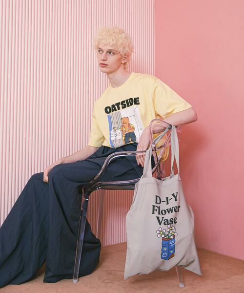 SENSE OF PLACE by URBAN RESEARCH / センスオブプレイス バイ アーバンリサーチ Tシャツ | 『別注』OATSIDE×SENSE OF PLACE　グラフィックショートスリーブ Tシャツ B | 詳細5