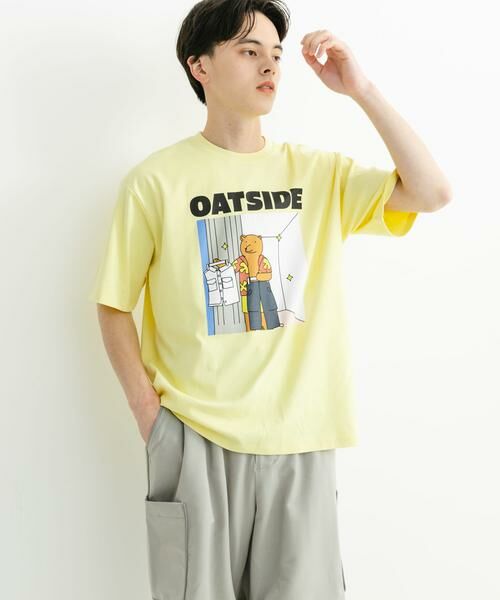 SENSE OF PLACE by URBAN RESEARCH / センスオブプレイス バイ アーバンリサーチ Tシャツ | 『別注』OATSIDE×SENSE OF PLACE　グラフィックショートスリーブ Tシャツ B | 詳細6