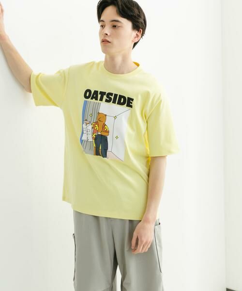 SENSE OF PLACE by URBAN RESEARCH / センスオブプレイス バイ アーバンリサーチ Tシャツ | 『別注』OATSIDE×SENSE OF PLACE　グラフィックショートスリーブ Tシャツ B | 詳細7