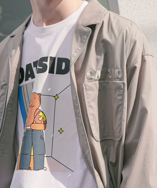 SENSE OF PLACE by URBAN RESEARCH / センスオブプレイス バイ アーバンリサーチ Tシャツ | 『別注』OATSIDE×SENSE OF PLACE　グラフィックショートスリーブ Tシャツ B | 詳細16