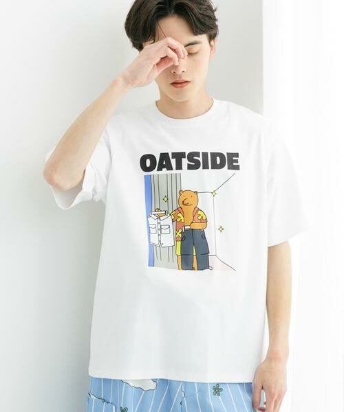 SENSE OF PLACE by URBAN RESEARCH / センスオブプレイス バイ アーバンリサーチ Tシャツ | 『別注』OATSIDE×SENSE OF PLACE　グラフィックショートスリーブ Tシャツ B | 詳細18