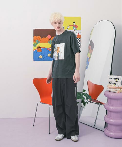 SENSE OF PLACE by URBAN RESEARCH / センスオブプレイス バイ アーバンリサーチ Tシャツ | 『別注』OATSIDE×SENSE OF PLACE　グラフィックショートスリーブ Tシャツ B | 詳細27