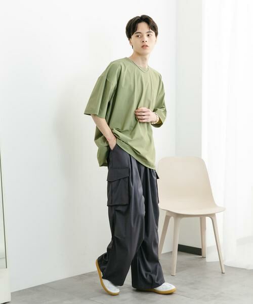 SENSE OF PLACE by URBAN RESEARCH / センスオブプレイス バイ アーバンリサーチ Tシャツ | 4WAYストレッチプルオーバーショートスリーブTシャツ | 詳細6