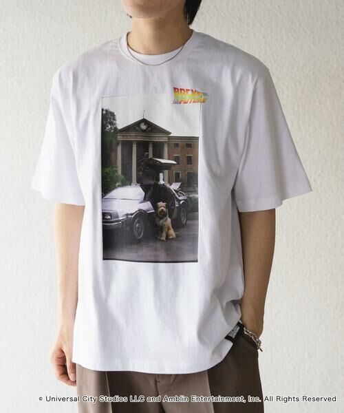 SENSE OF PLACE by URBAN RESEARCH / センスオブプレイス バイ アーバンリサーチ Tシャツ | 『別注』SENSE OF PLACE×BTTF　クルーネックプリントTシャツ B | 詳細2