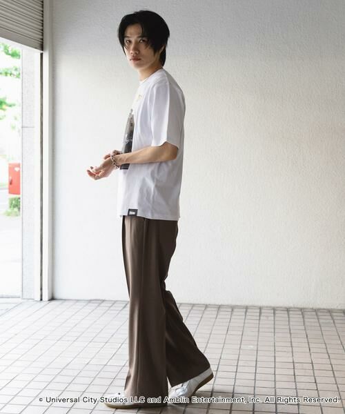 SENSE OF PLACE by URBAN RESEARCH / センスオブプレイス バイ アーバンリサーチ Tシャツ | 『別注』SENSE OF PLACE×BTTF　クルーネックプリントTシャツ B | 詳細7