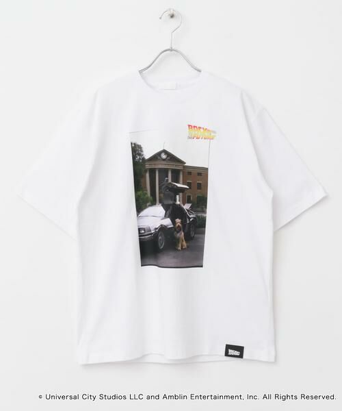 SENSE OF PLACE by URBAN RESEARCH / センスオブプレイス バイ アーバンリサーチ Tシャツ | 『別注』SENSE OF PLACE×BTTF　クルーネックプリントTシャツ B | 詳細9