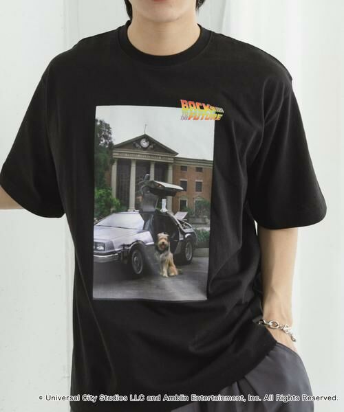 SENSE OF PLACE by URBAN RESEARCH / センスオブプレイス バイ アーバンリサーチ Tシャツ | 『別注』SENSE OF PLACE×BTTF　クルーネックプリントTシャツ B | 詳細11