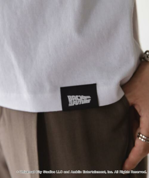 SENSE OF PLACE by URBAN RESEARCH / センスオブプレイス バイ アーバンリサーチ Tシャツ | 『別注』SENSE OF PLACE×BTTF　クルーネックプリントTシャツ B | 詳細21