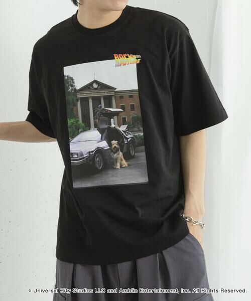 SENSE OF PLACE by URBAN RESEARCH / センスオブプレイス バイ アーバンリサーチ Tシャツ | 『別注』SENSE OF PLACE×BTTF　クルーネックプリントTシャツ B | 詳細13