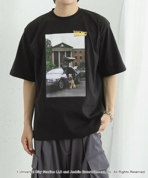 SENSE OF PLACE by URBAN RESEARCH / センスオブプレイス バイ アーバンリサーチ Tシャツ | 『別注』SENSE OF PLACE×BTTF　クルーネックプリントTシャツ B | 詳細14