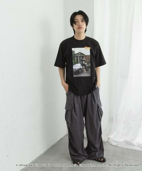 SENSE OF PLACE by URBAN RESEARCH / センスオブプレイス バイ アーバンリサーチ Tシャツ | 『別注』SENSE OF PLACE×BTTF　クルーネックプリントTシャツ B | 詳細17