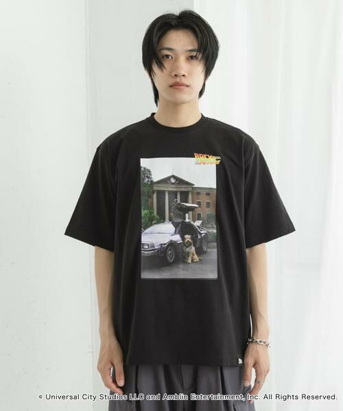 SENSE OF PLACE by URBAN RESEARCH / センスオブプレイス バイ アーバンリサーチ Tシャツ | 『別注』SENSE OF PLACE×BTTF　クルーネックプリントTシャツ B | 詳細18