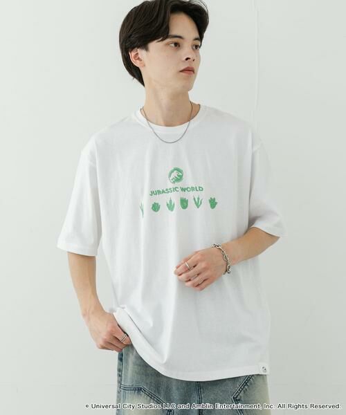 SENSE OF PLACE by URBAN RESEARCH/センスオブプレイス バイ アーバンリサーチ 『別注』Jurassic World×SENSE OF PLACE T-SHIRTS/B ホワイト M SENSE OF PLACE by URBAN RESEARCH/センスオブプレイス バイ アーバンリサーチ 『別注』Jurassic World×SENSE OF PLACE T-SHIRTS/B ホワイト M
