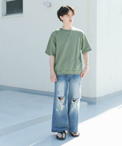 SENSE OF PLACE by URBAN RESEARCH / センスオブプレイス バイ アーバンリサーチ Tシャツ | ライトスウェットショートスリーブTシャツ | 詳細8