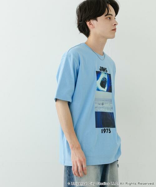 SENSE OF PLACE by URBAN RESEARCH / センスオブプレイス バイ アーバンリサーチ Tシャツ | 『別注』SENSE OF PLACE×JAWS　プリントT-SHIRTS/A | 詳細3