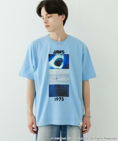 SENSE OF PLACE by URBAN RESEARCH / センスオブプレイス バイ アーバンリサーチ Tシャツ | 『別注』SENSE OF PLACE×JAWS　プリントT-SHIRTS/A | 詳細7