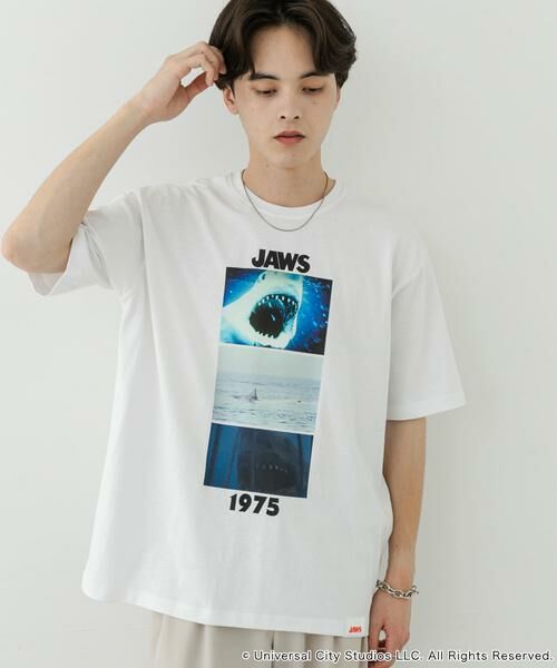SENSE OF PLACE by URBAN RESEARCH / センスオブプレイス バイ アーバンリサーチ Tシャツ | 『別注』SENSE OF PLACE×JAWS　プリントT-SHIRTS/A | 詳細17