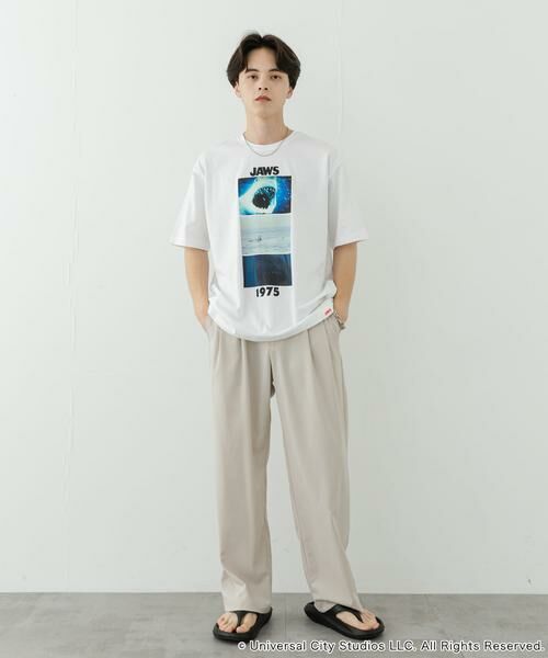 SENSE OF PLACE by URBAN RESEARCH / センスオブプレイス バイ アーバンリサーチ Tシャツ | 『別注』SENSE OF PLACE×JAWS　プリントT-SHIRTS/A | 詳細22