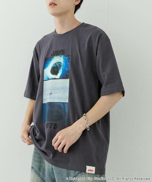 SENSE OF PLACE by URBAN RESEARCH / センスオブプレイス バイ アーバンリサーチ Tシャツ | 『別注』SENSE OF PLACE×JAWS　プリントT-SHIRTS/A | 詳細25