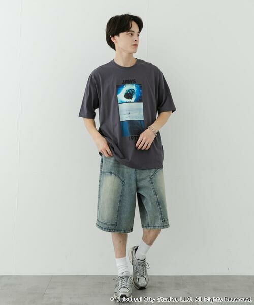 SENSE OF PLACE by URBAN RESEARCH / センスオブプレイス バイ アーバンリサーチ Tシャツ | 『別注』SENSE OF PLACE×JAWS　プリントT-SHIRTS/A | 詳細29