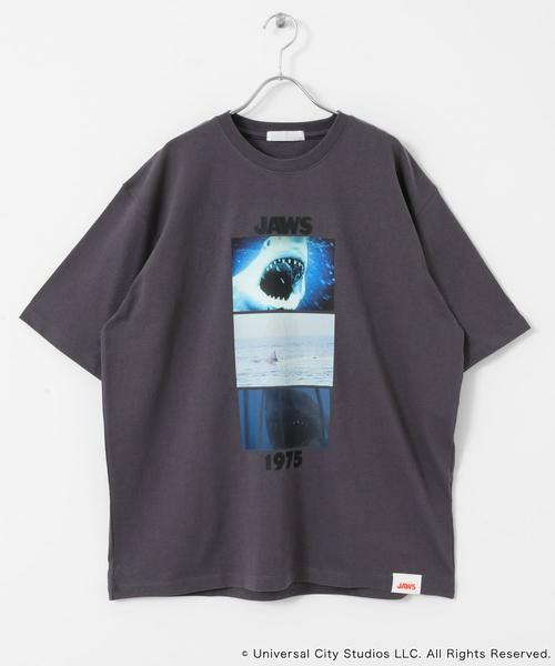 SENSE OF PLACE by URBAN RESEARCH / センスオブプレイス バイ アーバンリサーチ Tシャツ | 『別注』SENSE OF PLACE×JAWS　プリントT-SHIRTS/A | 詳細30