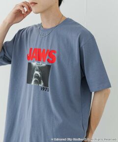SENSE OF PLACE by URBAN RESEARCH / センスオブプレイス バイ アーバンリサーチ Tシャツ | 『別注』SENSE OF PLACE×JAWS　プリントT-SHIRTS/B