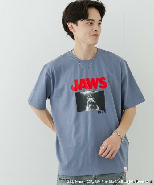 SENSE OF PLACE by URBAN RESEARCH / センスオブプレイス バイ アーバンリサーチ Tシャツ | 『別注』SENSE OF PLACE×JAWS　プリントT-SHIRTS/B | 詳細2