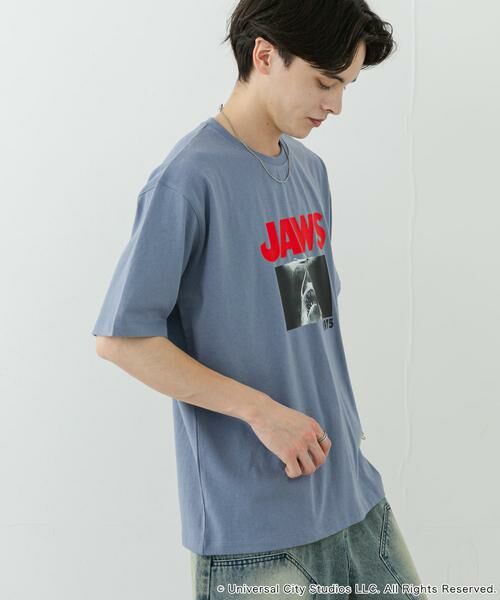 SENSE OF PLACE by URBAN RESEARCH / センスオブプレイス バイ アーバンリサーチ Tシャツ | 『別注』SENSE OF PLACE×JAWS　プリントT-SHIRTS/B | 詳細3