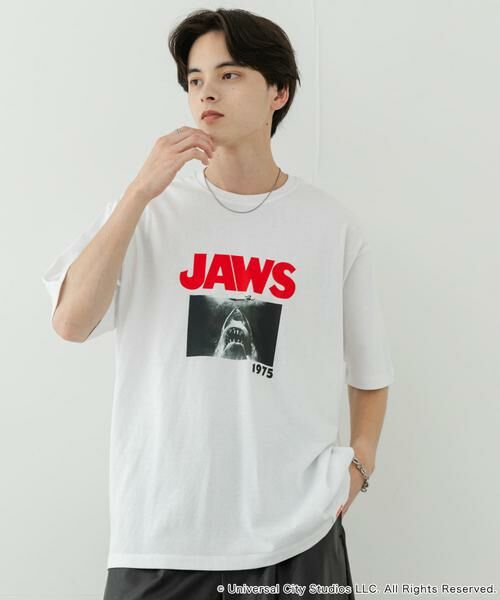 SENSE OF PLACE by URBAN RESEARCH / センスオブプレイス バイ アーバンリサーチ Tシャツ | 『別注』SENSE OF PLACE×JAWS　プリントT-SHIRTS/B | 詳細16