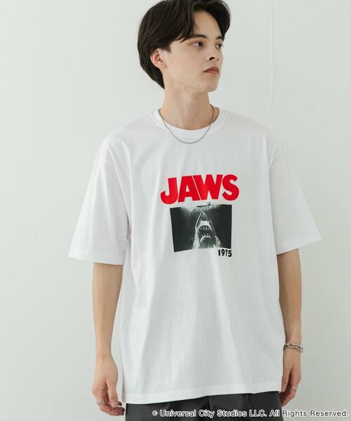 SENSE OF PLACE by URBAN RESEARCH / センスオブプレイス バイ アーバンリサーチ Tシャツ | 『別注』SENSE OF PLACE×JAWS　プリントT-SHIRTS/B | 詳細17
